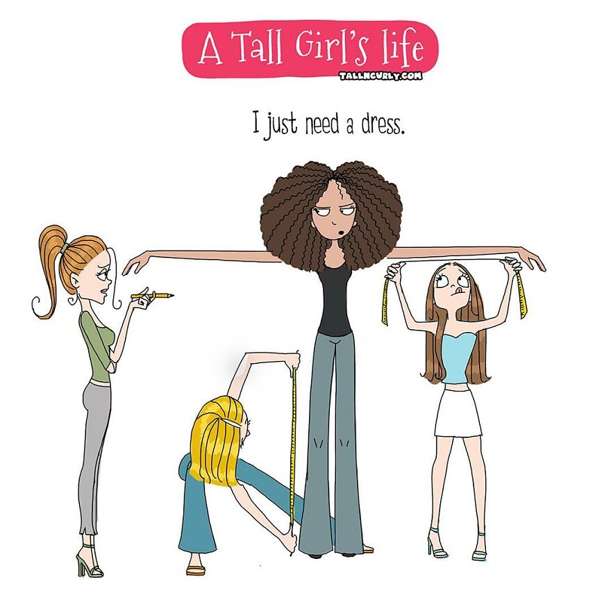 20 New Comics About Struggles In A Girl’s Life That You Might Relate To By “Tall N Curly” 20 New Comics About Struggles In A Girl’s Life That You Might Relate To By “Tall N Curly”