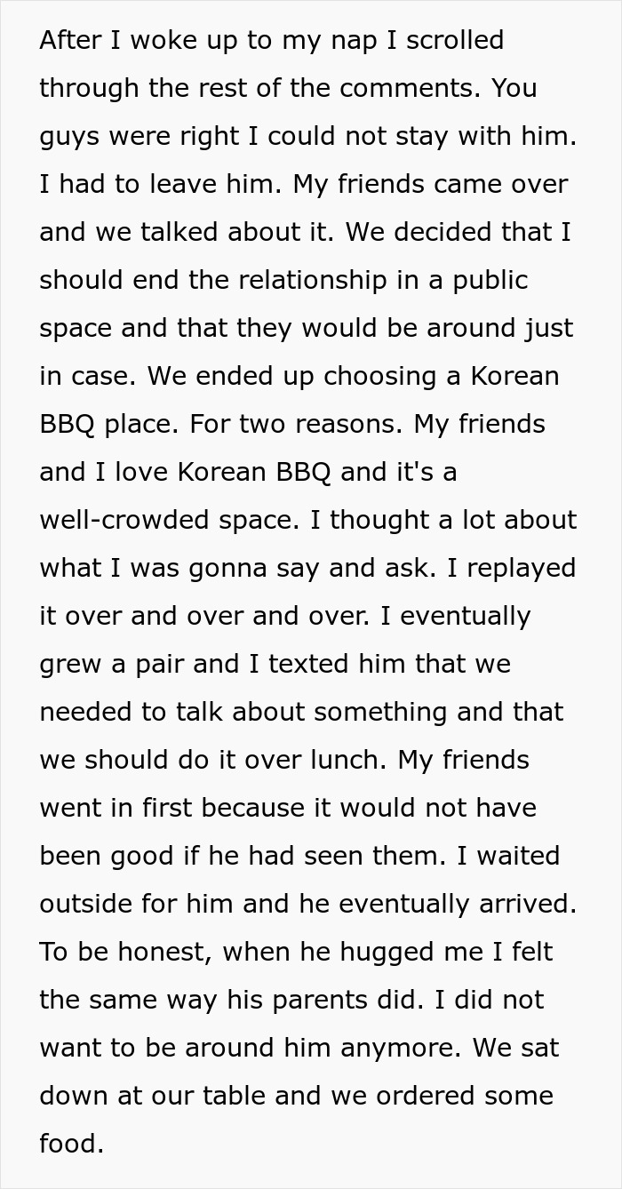 Woman Dumps Her BF After His Parents Warn Her Not To Leave Him Alone With Her Pets Woman Dumps Her BF After His Parents Warn Her Not To Leave Him Alone With Her Pets