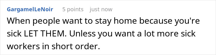 Manager Tells Sick Employee To Come To The Office Unless They Have A Doctor&#8217;s Note, Regrets It