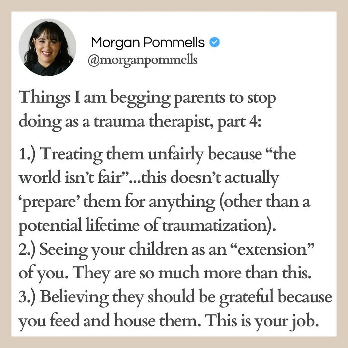 “I Am Begging Parents To Stop”: Therapist Lists The Absolute Worst Behaviors That Cause Trauma “I Am Begging Parents To Stop”: Therapist Lists The Absolute Worst Behaviors That Cause Trauma