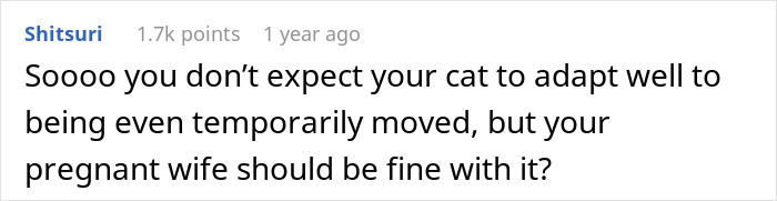 Man Disappoints Wife By Suggesting She Move Out To Avoid Moving His Senior Cat She’s Allergic To Man Disappoints Wife By Suggesting She Move Out To Avoid Moving His Senior Cat She’s Allergic To