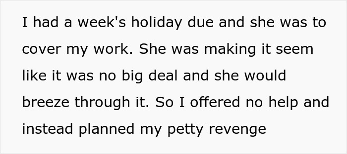 Employee Does No Prep Work To Prove To Their Entitled Coworker How Much Work They Actually Do Employee Does No Prep Work To Prove To Their Entitled Coworker How Much Work They Actually Do