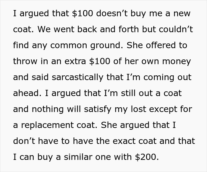 Man Refuses To Back Down After Fiancée’s Family Turn On Him Over $700 Coat