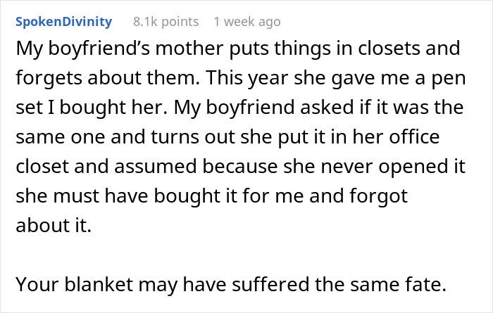 Woman Is Regifted The Same Present She Gave Her BF’s Mom, Others Share Similar Stories Online Woman Is Regifted The Same Present She Gave Her BF’s Mom, Others Share Similar Stories Online