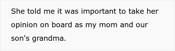 “AITA For Telling My Mom She Has Zero Rights To Name My Wife’s And My Child” “AITA For Telling My Mom She Has Zero Rights To Name My Wife’s And My Child”