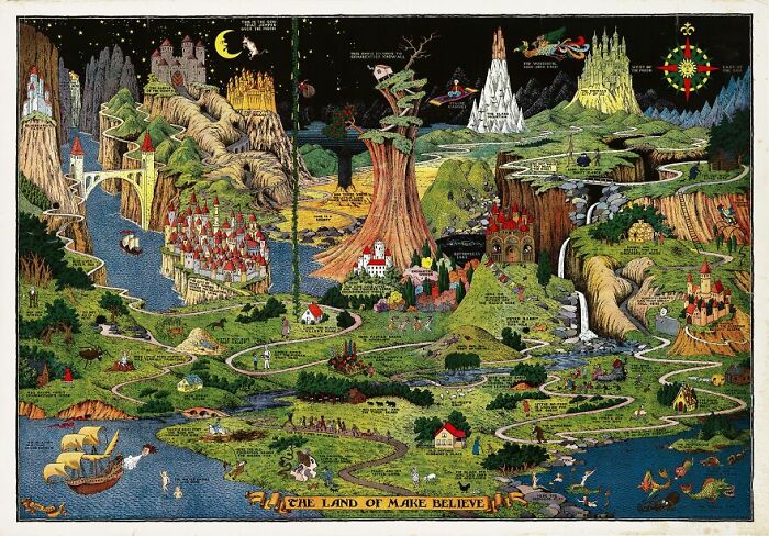 12 Remarkable Maps That Combine History, Arts, And The Supernatural 12 Remarkable Maps That Combine History, Arts, And The Supernatural