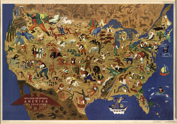 12 Remarkable Maps That Combine History, Arts, And The Supernatural 12 Remarkable Maps That Combine History, Arts, And The Supernatural