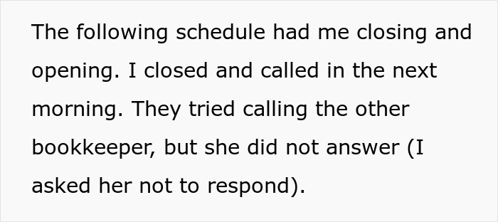 “Close At 11 PM, Open At 5 AM”: Management Refuses To Let Employee Switch Schedules, Regrets It “Close At 11 PM, Open At 5 AM”: Management Refuses To Let Employee Switch Schedules, Regrets It