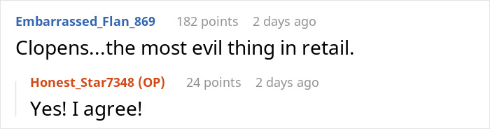 “Close At 11 PM, Open At 5 AM”: Management Refuses To Let Employee Switch Schedules, Regrets It “Close At 11 PM, Open At 5 AM”: Management Refuses To Let Employee Switch Schedules, Regrets It