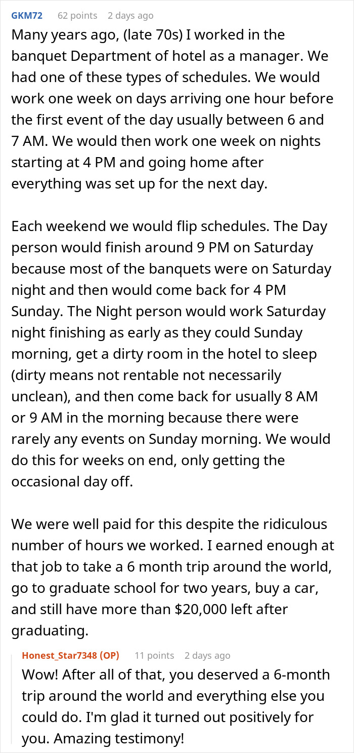 “Close At 11 PM, Open At 5 AM”: Management Refuses To Let Employee Switch Schedules, Regrets It “Close At 11 PM, Open At 5 AM”: Management Refuses To Let Employee Switch Schedules, Regrets It