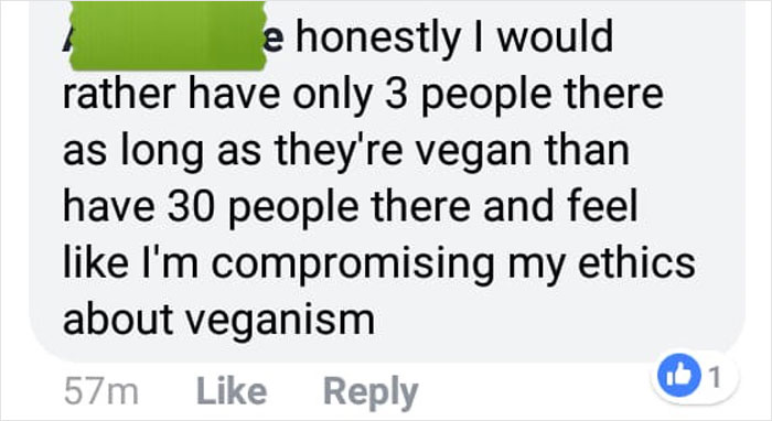 Vegan Bride Uninvites All Meat-Eaters, Goes Viral For All The Wrong Reasons Vegan Bride Uninvites All Meat-Eaters, Goes Viral For All The Wrong Reasons