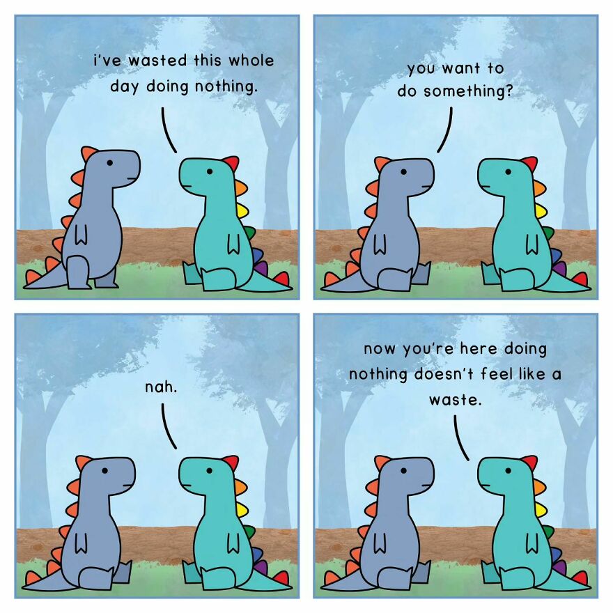 Insightful And Humorous Comics About Mental Health By “Dinosaur Couch” (30 New Pics) Insightful And Humorous Comics About Mental Health By “Dinosaur Couch” (30 New Pics)