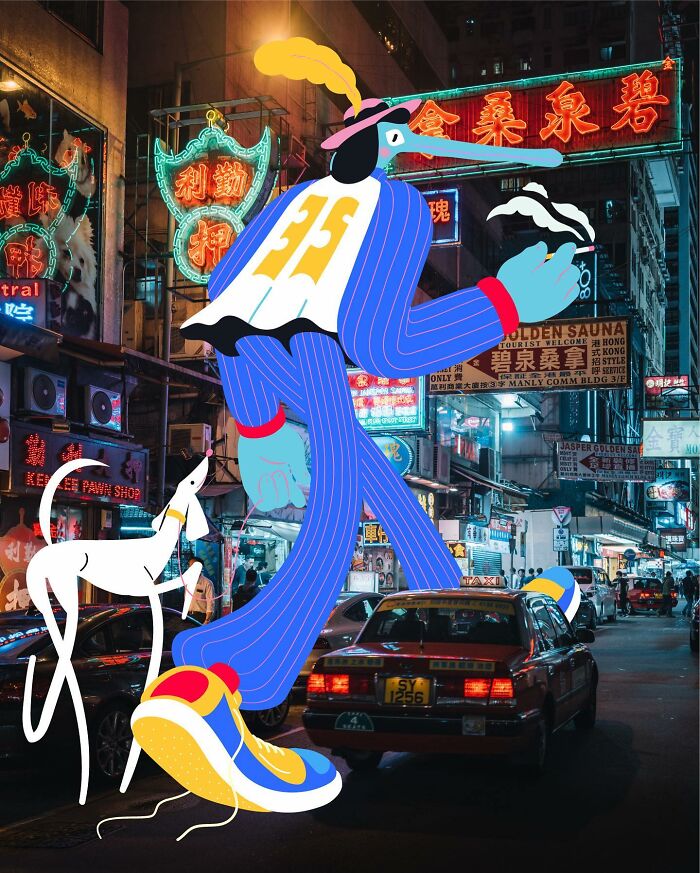 34 Playful Characters Doodled In Streets And Landscapes In The Travel Series By Brolga 34 Playful Characters Doodled In Streets And Landscapes In The Travel Series By Brolga