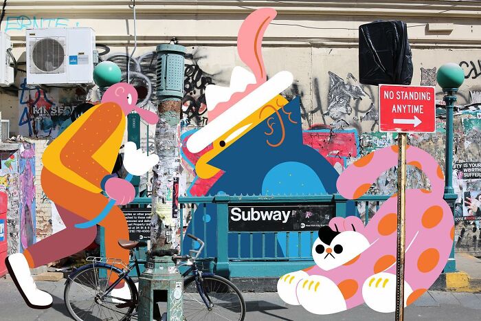 34 Playful Characters Doodled In Streets And Landscapes In The Travel Series By Brolga 34 Playful Characters Doodled In Streets And Landscapes In The Travel Series By Brolga