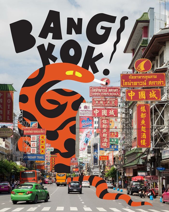 34 Playful Characters Doodled In Streets And Landscapes In The Travel Series By Brolga 34 Playful Characters Doodled In Streets And Landscapes In The Travel Series By Brolga