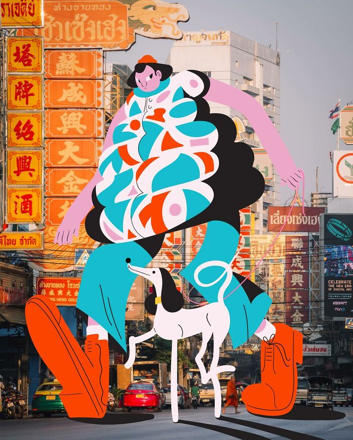 34 Playful Characters Doodled In Streets And Landscapes In The Travel Series By Brolga 34 Playful Characters Doodled In Streets And Landscapes In The Travel Series By Brolga