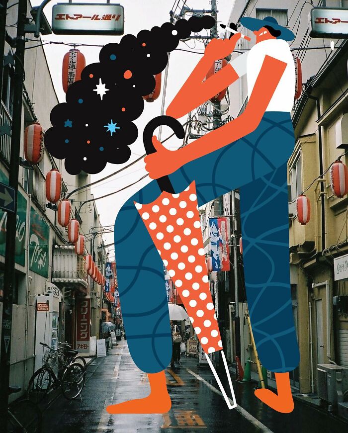 34 Playful Characters Doodled In Streets And Landscapes In The Travel Series By Brolga 34 Playful Characters Doodled In Streets And Landscapes In The Travel Series By Brolga