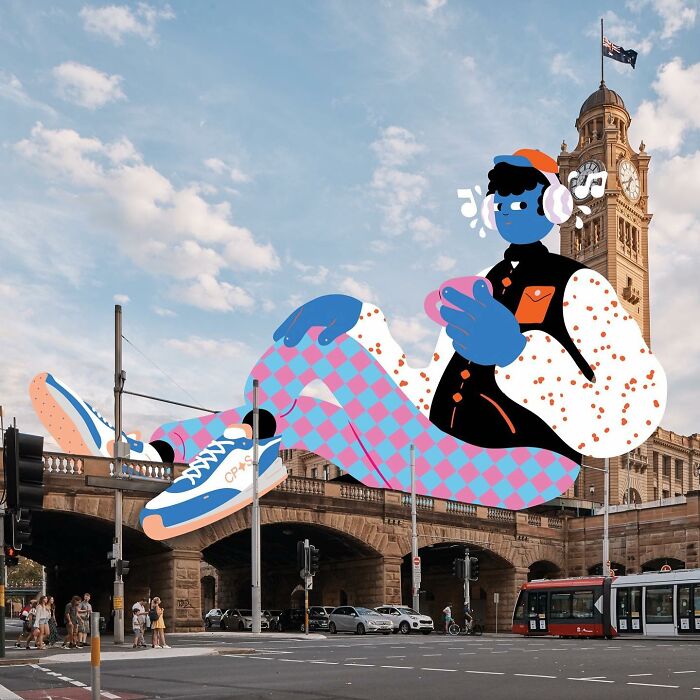 34 Playful Characters Doodled In Streets And Landscapes In The Travel Series By Brolga 34 Playful Characters Doodled In Streets And Landscapes In The Travel Series By Brolga