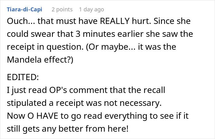 Cashier Regrets Not Refunding Item At 70% Off After Customer Maliciously Complies Cashier Regrets Not Refunding Item At 70% Off After Customer Maliciously Complies