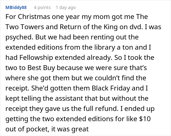 Cashier Regrets Not Refunding Item At 70% Off After Customer Maliciously Complies Cashier Regrets Not Refunding Item At 70% Off After Customer Maliciously Complies