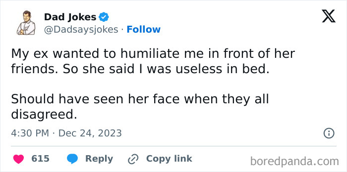 50 Of The Wittiest Dad Jokes That May Help You Finally One-Up Your Own Dad (New Pics) 50 Of The Wittiest Dad Jokes That May Help You Finally One-Up Your Own Dad (New Pics)