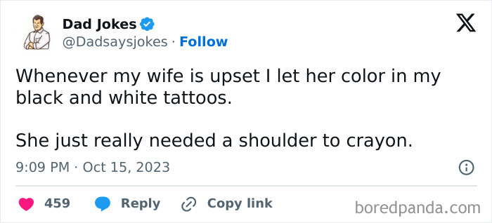 50 Of The Wittiest Dad Jokes That May Help You Finally One-Up Your Own Dad (New Pics) 50 Of The Wittiest Dad Jokes That May Help You Finally One-Up Your Own Dad (New Pics)