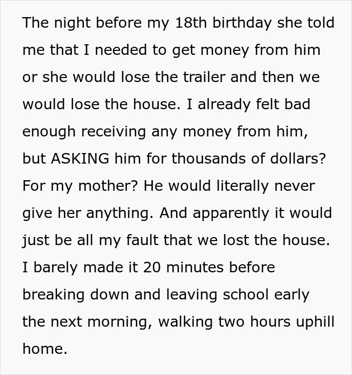 Daughter Gets Smelly Revenge After Mom Kicks Her Out Over Not Helping With Unethical Request Daughter Gets Smelly Revenge After Mom Kicks Her Out Over Not Helping With Unethical Request