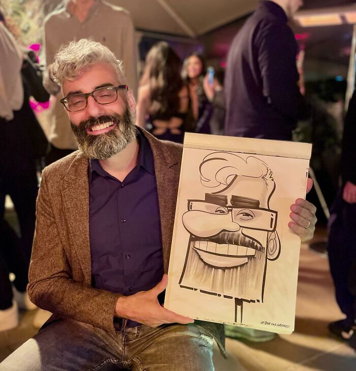 30 Caricature Portraits Showing People In A Hilarious Way By This Artist 30 Caricature Portraits Showing People In A Hilarious Way By This Artist