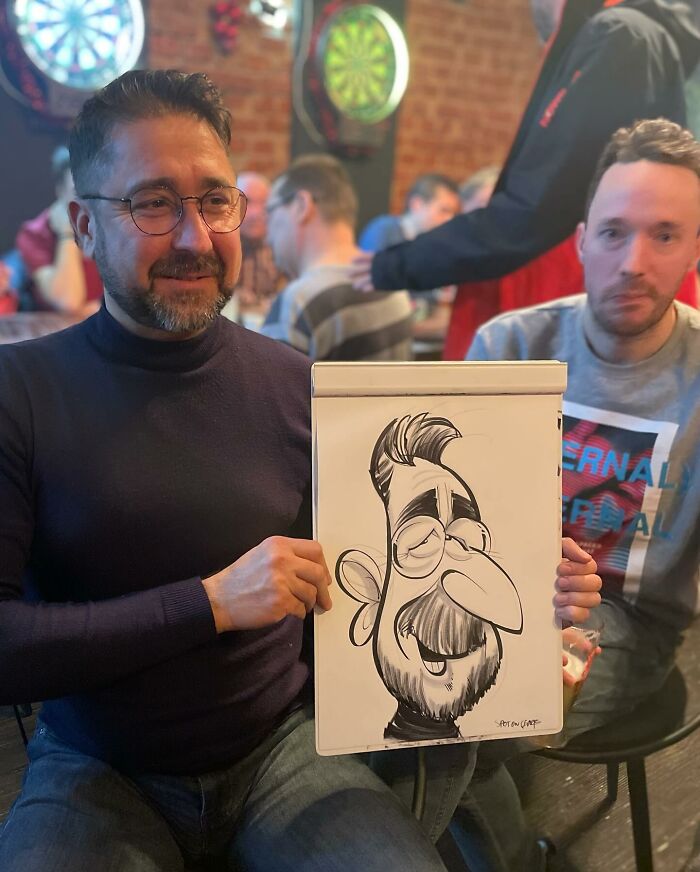 30 Caricature Portraits Showing People In A Hilarious Way By This Artist 30 Caricature Portraits Showing People In A Hilarious Way By This Artist