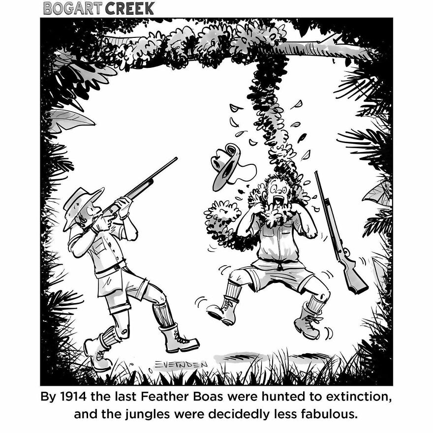 35 Hilarious One-Panel Comics By Derek Evernden With Darker Undertones (New Pics)