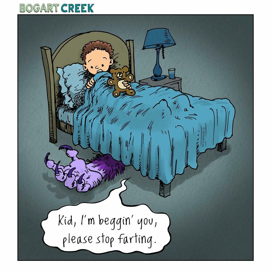 35 Hilarious One-Panel Comics By Derek Evernden With Darker Undertones (New Pics)