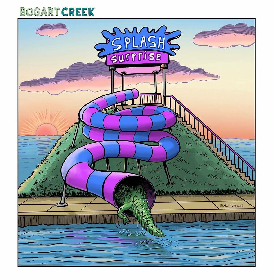 35 Hilarious One-Panel Comics By Derek Evernden With Darker Undertones (New Pics)