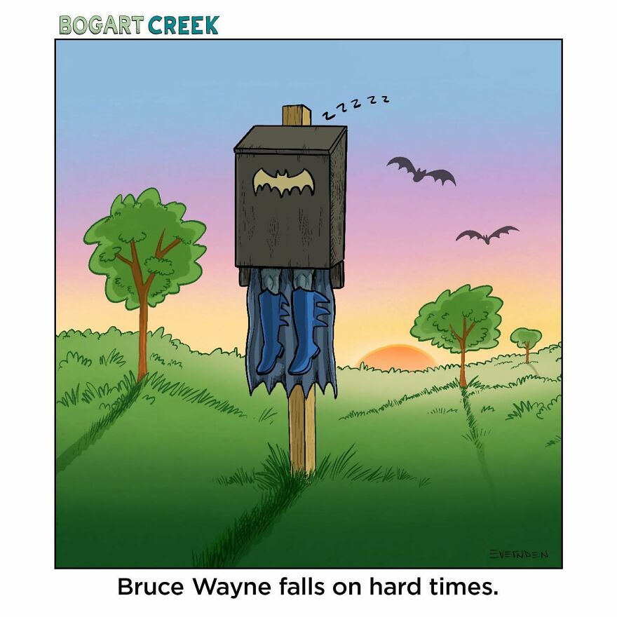 35 Hilarious One-Panel Comics By Derek Evernden With Darker Undertones (New Pics)