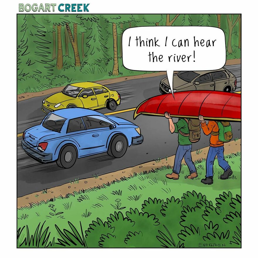 35 Hilarious One-Panel Comics By Derek Evernden With Darker Undertones (New Pics)