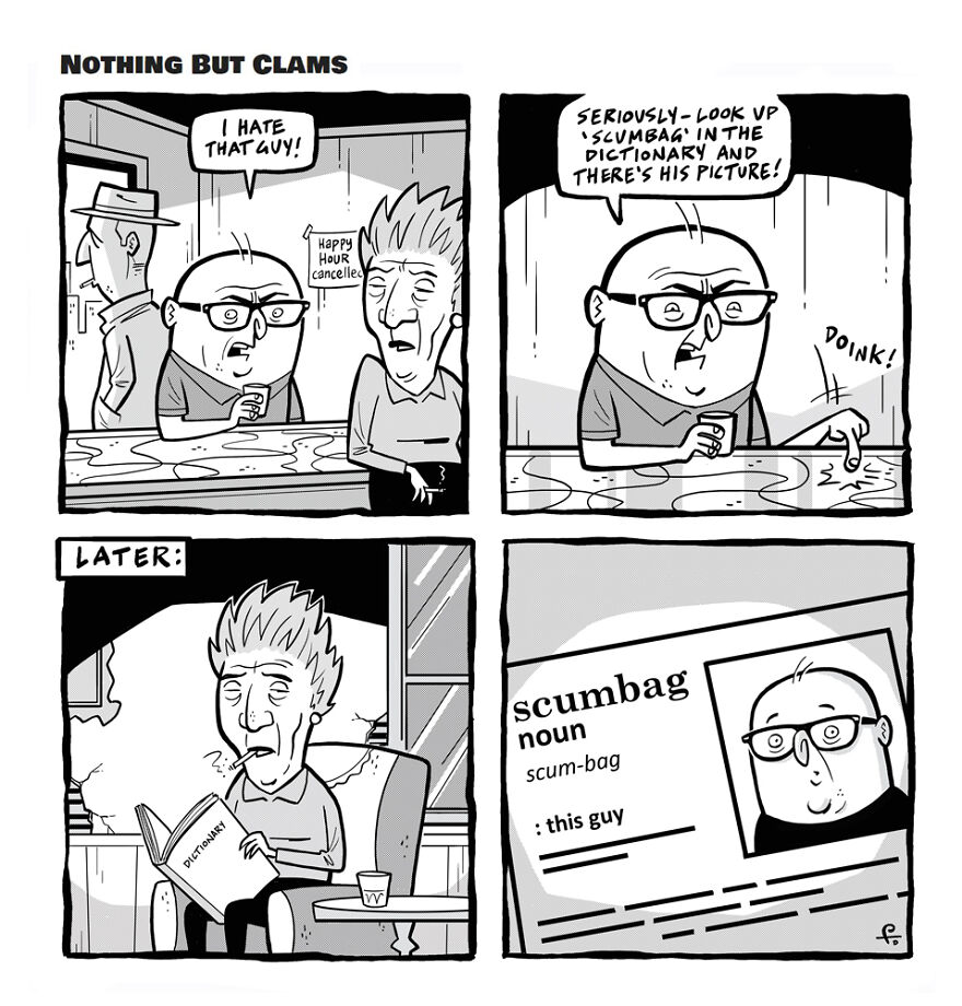 I Created 20 Comics Featuring Themes Of Doom, Failure, Cynicism, Crime, And Punishment I Created 20 Comics Featuring Themes Of Doom, Failure, Cynicism, Crime, And Punishment