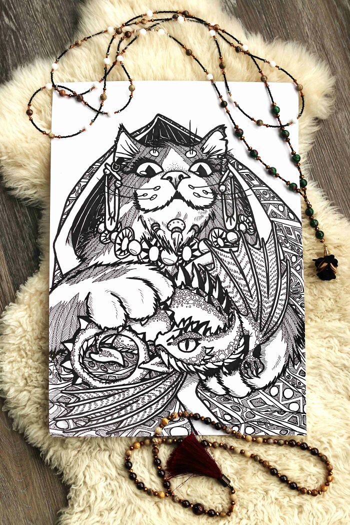 Muri-Cati: My 13 Illustrations Depicting The Undiscovered Cat Tribe Muri-Cati: My 13 Illustrations Depicting The Undiscovered Cat Tribe