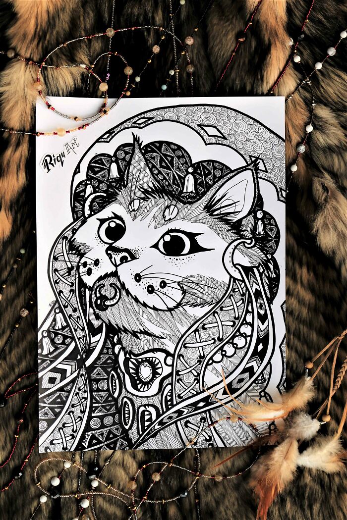 Muri-Cati: My 13 Illustrations Depicting The Undiscovered Cat Tribe Muri-Cati: My 13 Illustrations Depicting The Undiscovered Cat Tribe