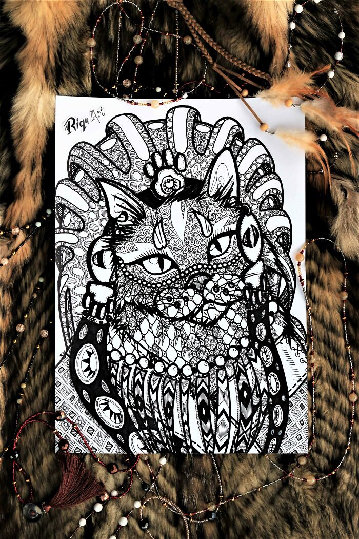 Muri-Cati: My 13 Illustrations Depicting The Undiscovered Cat Tribe Muri-Cati: My 13 Illustrations Depicting The Undiscovered Cat Tribe