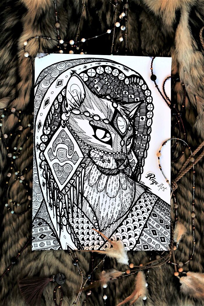 Muri-Cati: My 13 Illustrations Depicting The Undiscovered Cat Tribe Muri-Cati: My 13 Illustrations Depicting The Undiscovered Cat Tribe