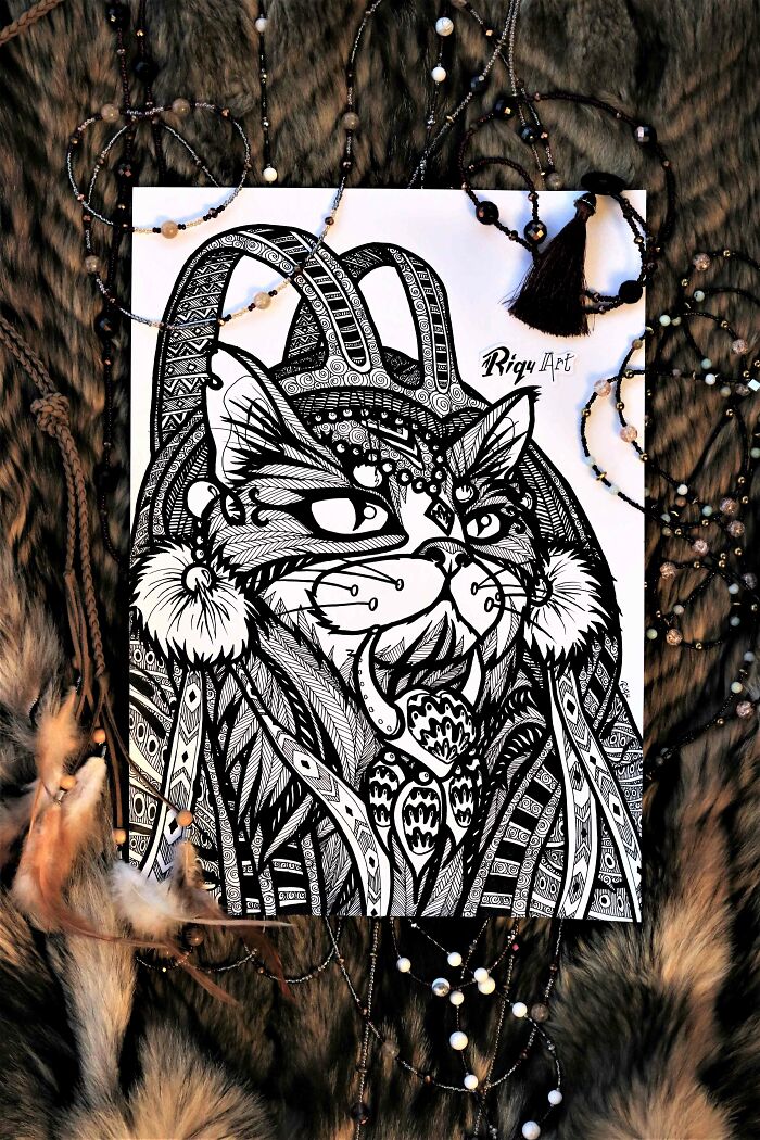 Muri-Cati: My 13 Illustrations Depicting The Undiscovered Cat Tribe Muri-Cati: My 13 Illustrations Depicting The Undiscovered Cat Tribe