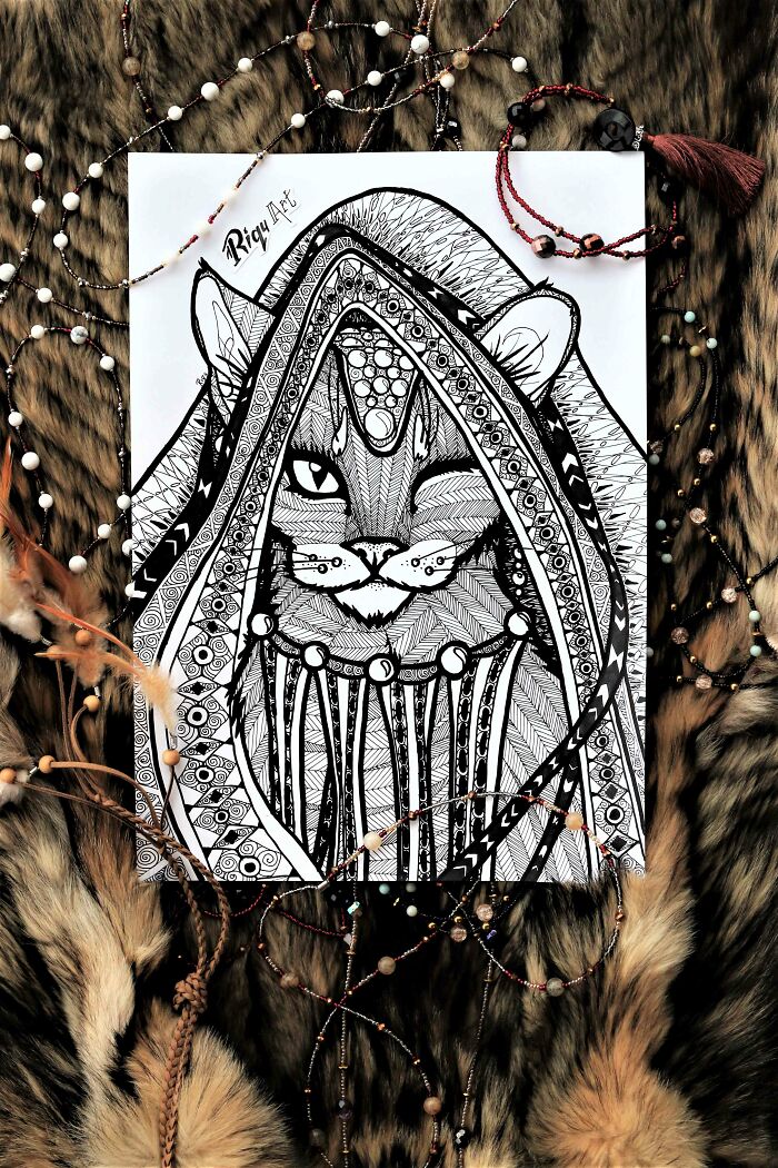 Muri-Cati: My 13 Illustrations Depicting The Undiscovered Cat Tribe Muri-Cati: My 13 Illustrations Depicting The Undiscovered Cat Tribe