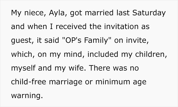 &ldquo;Am I A [Jerk] For Bringing 6 People With Me To My Niece&rsquo;s Wedding?&rdquo;