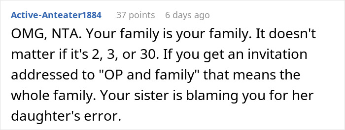 &ldquo;Am I A [Jerk] For Bringing 6 People With Me To My Niece&rsquo;s Wedding?&rdquo;