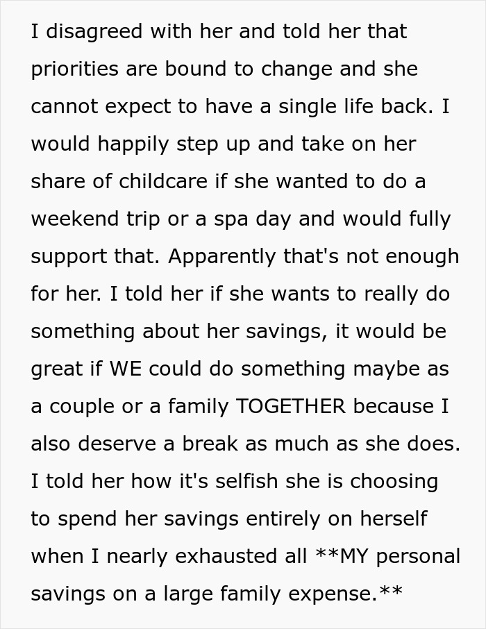 Husband Is Thinking Of Ending His Marriage After His Wife Asks For A Month Off From Being A Mom Husband Is Thinking Of Ending His Marriage After His Wife Asks For A Month Off From Being A Mom