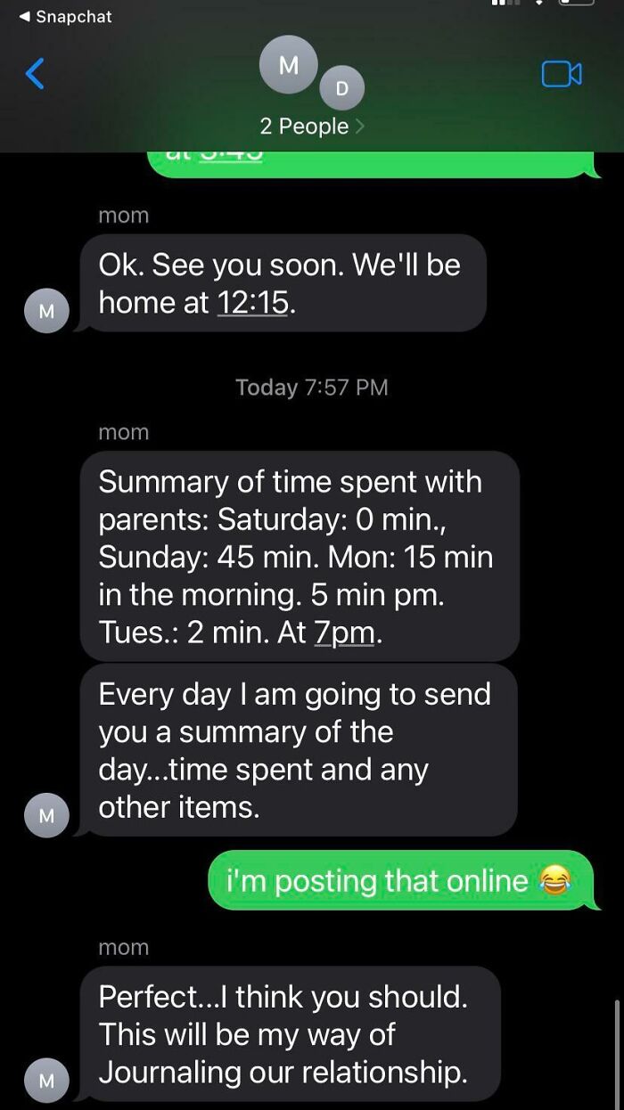 30 Times Kids Had Had Enough Of Helicopter Parents And Shared Screenshots Online (New Pics) 30 Times Kids Had Had Enough Of Helicopter Parents And Shared Screenshots Online (New Pics)