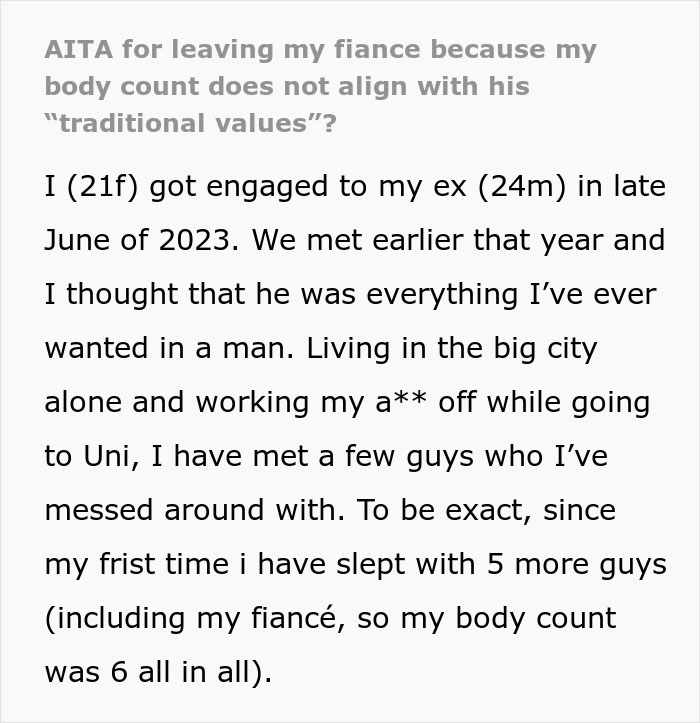 Christian Fiancé Freaks Out Over Woman’s Body Count, She Has Enough And Leaves Him Begging Christian Fiancé Freaks Out Over Woman’s Body Count, She Has Enough And Leaves Him Begging