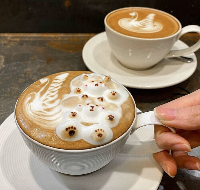 50 Times Latte Art Was So Impressive, It Looked Almost Too Good To Drink 50 Times Latte Art Was So Impressive, It Looked Almost Too Good To Drink