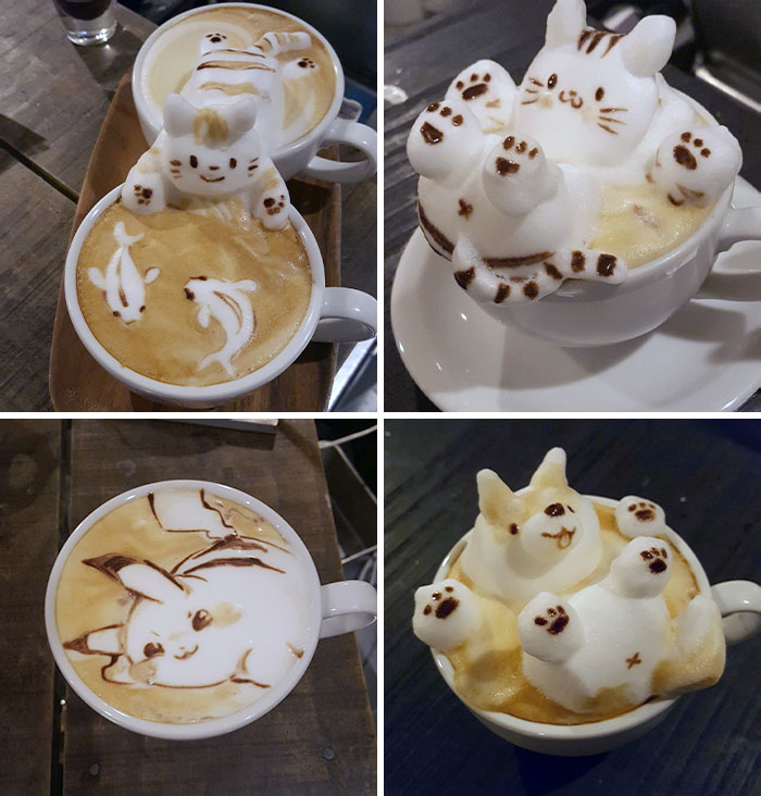 50 Times Latte Art Was So Impressive, It Looked Almost Too Good To Drink 50 Times Latte Art Was So Impressive, It Looked Almost Too Good To Drink