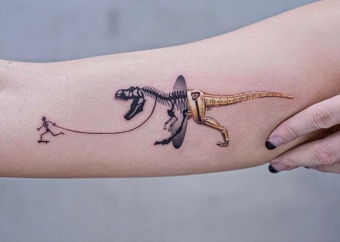 50 Times People Had A Cool Dinosaur Tattoo Idea And It Got Executed Perfectly 50 Times People Had A Cool Dinosaur Tattoo Idea And It Got Executed Perfectly