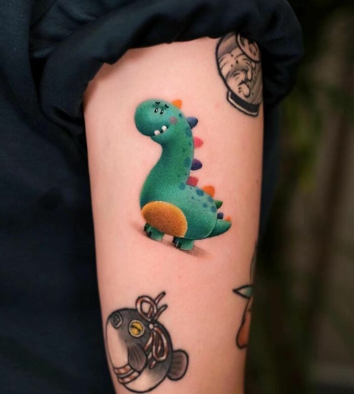 50 Times People Had A Cool Dinosaur Tattoo Idea And It Got Executed Perfectly 50 Times People Had A Cool Dinosaur Tattoo Idea And It Got Executed Perfectly